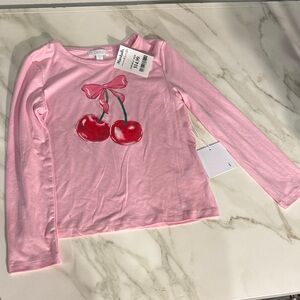 Btween Little Girls Cherry Top, size 5